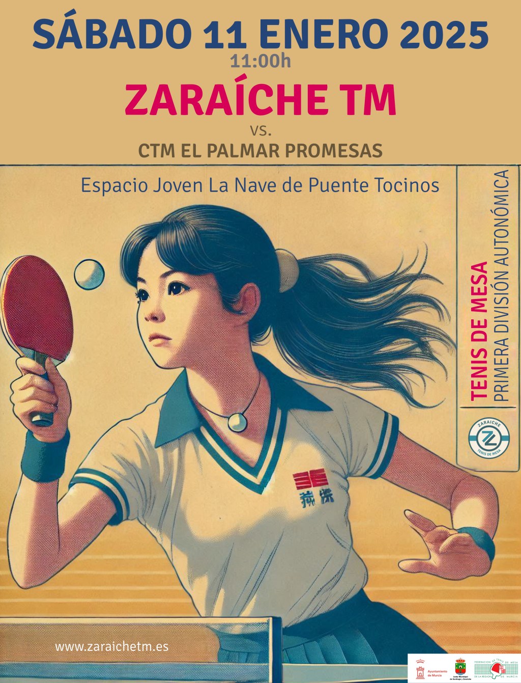 El próximo sábado 11 de enero nos enfrentamos al líder de 1ª División&nbsp;Autonómica